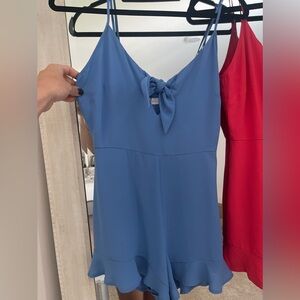 Blue Romper